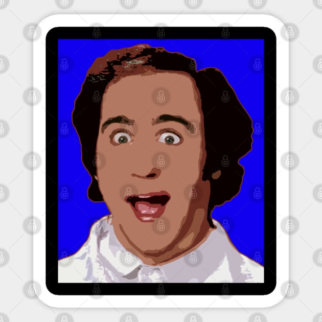 andy kaufman Sticker by oryan80